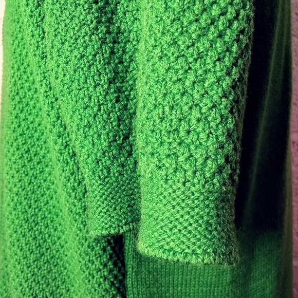 Apt. 9 Small Green Open Green Knit Cardigan W/ Top - Picture 8 of 11